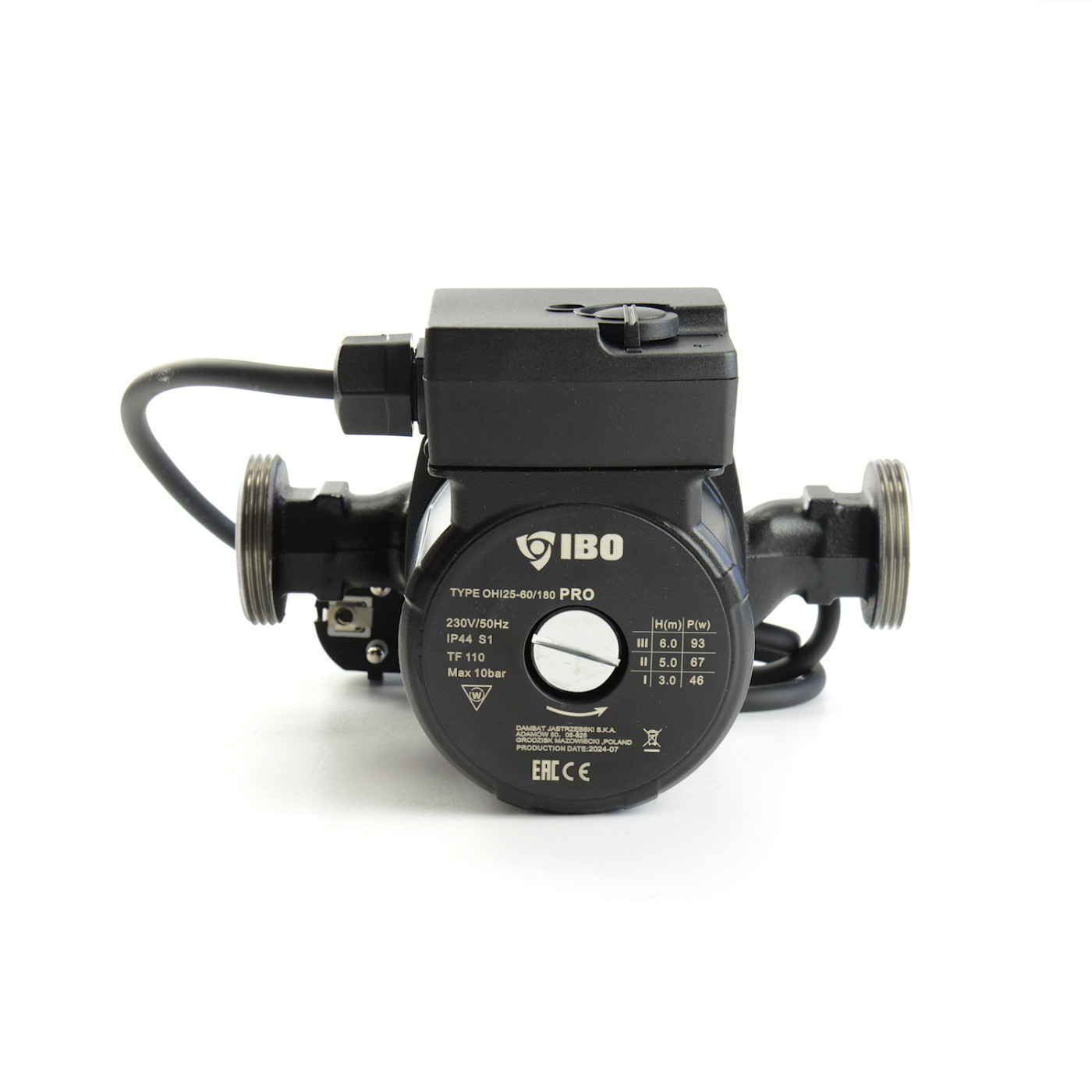 Pompa cyrkulacyjna OHI PRO 25-60/130 IBO Pompa cyrkulacyjna OHI PRO 25-60/130 IBO