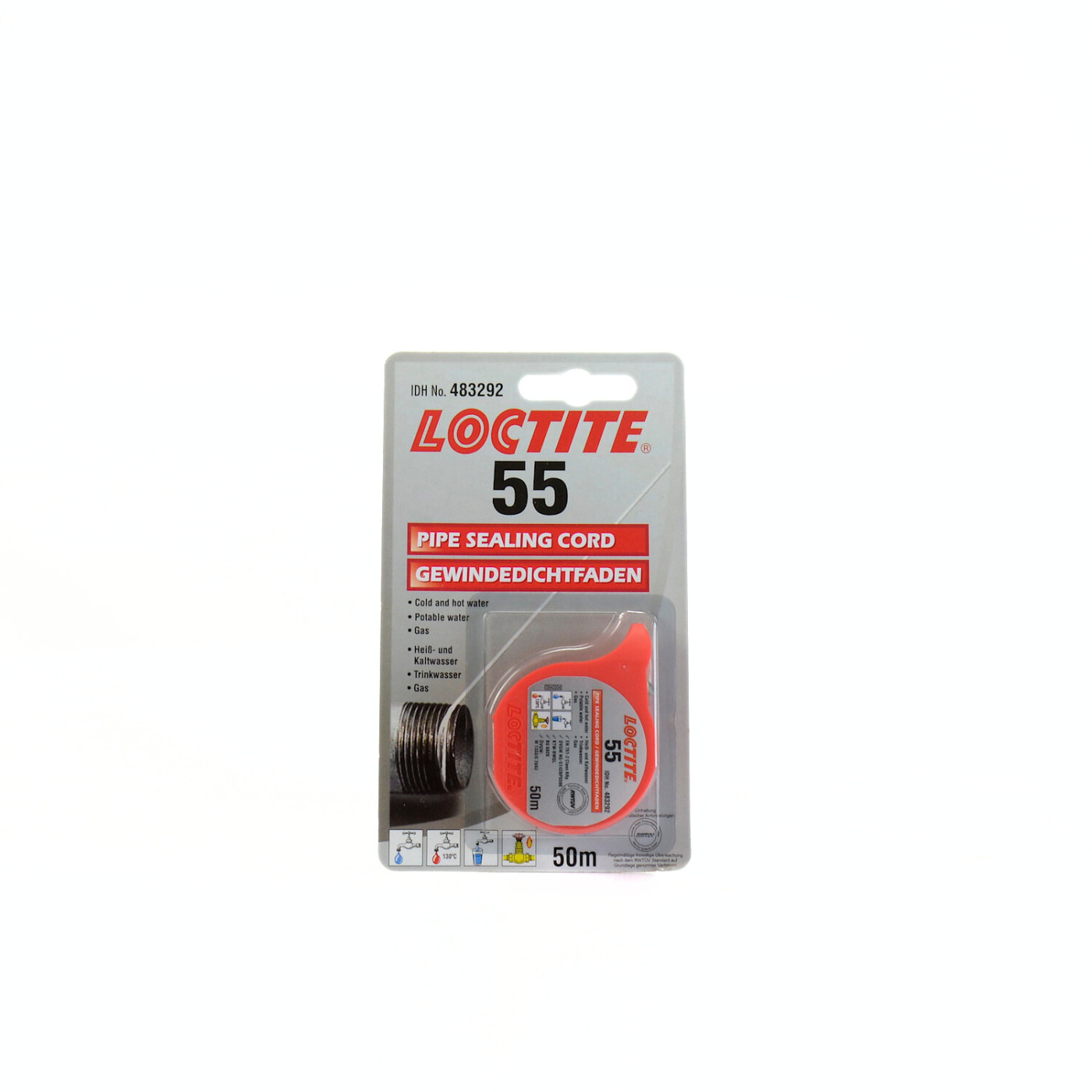 Nić do uszczelniania gwintów LOCTITE 55 Nić do uszczelniania gwintów LOCTITE 55