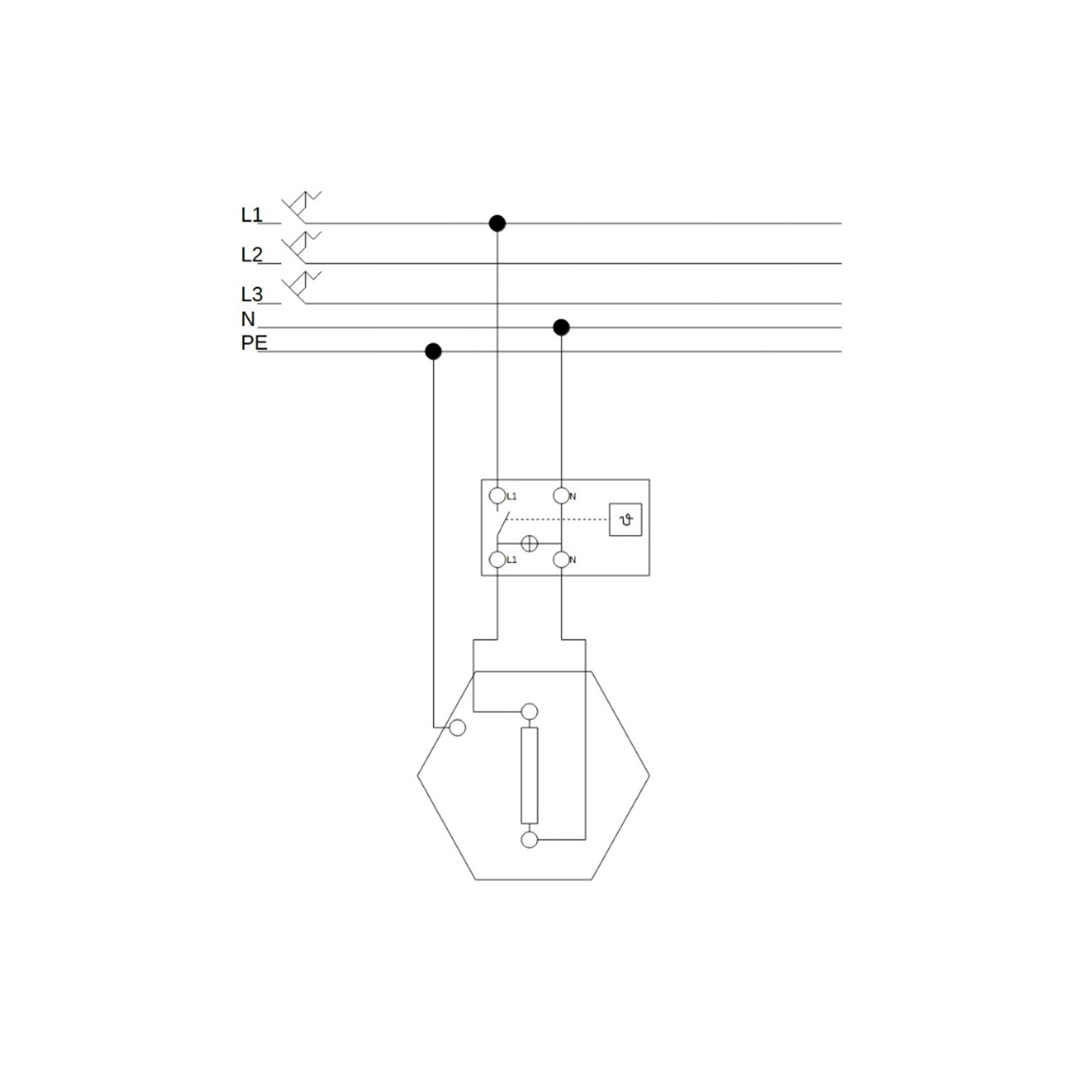 Grzałka 1,4 kW z termostatem do bojlera Grzałka 1,4 kW z termostatem do bojlera