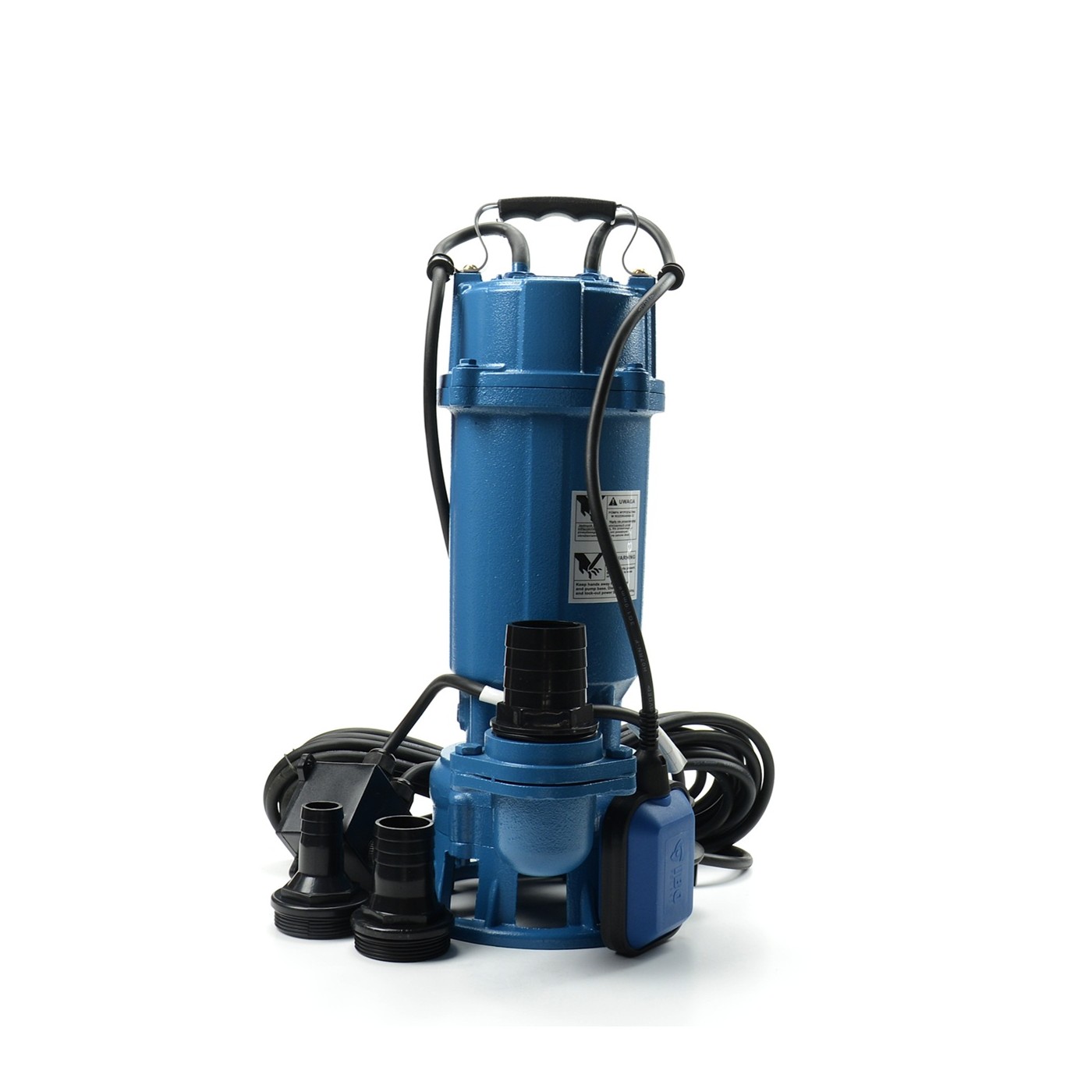 Furiatka 1500 (1,5 kW, 230 V) pompa zatapialna z rozdrabniaczem z pływakiem