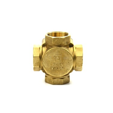 Zawór mieszający obrotowy 4-drogowy ARV 486 ProClick DN40 Rp1 1/2"