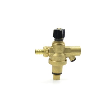 Zawór do automatycznego napełniania instalacji FA 0,5÷3,0 bar GW G1/2" przyłącze do manometru Zawór do automatycznego napełniania instalacji FA 0,5÷3,0 bar GW G1/2" przyłącze do manometru