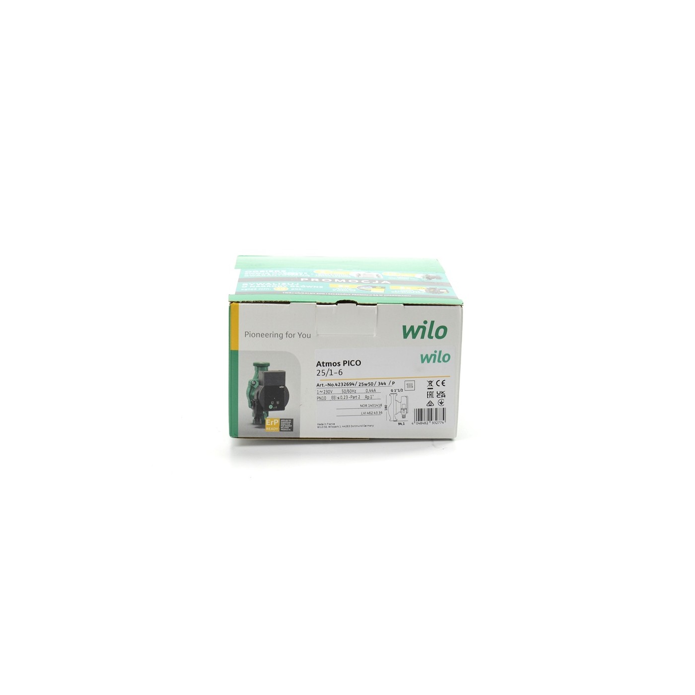 Pompa obiegowa Atmos Pico 25/1-6 Wilo Pompa obiegowa Atmos Pico 25/1-6 Wilo
