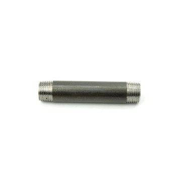 Króćce dwustronnie gwintowane czarne 1/2" DN 15 Króćce dwustronnie gwintowane czarne 1/2" DN 15