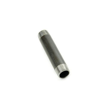 Króćce dwustronnie gwintowane czarne 1/2" DN 15 Króćce dwustronnie gwintowane czarne 1/2" DN 15