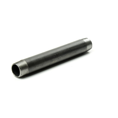 Króćce dwustronnie gwintowane czarne 1/2" DN 15 Króćce dwustronnie gwintowane czarne 1/2" DN 15