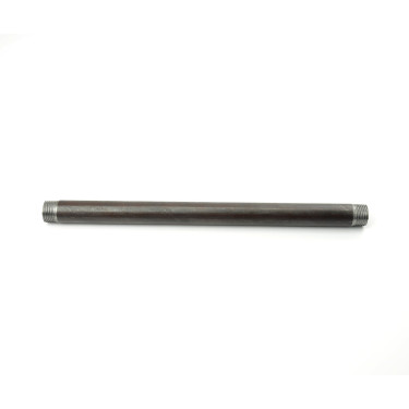 Króćce dwustronnie gwintowane czarne 1/2" DN 15 Króćce dwustronnie gwintowane czarne 1/2" DN 15