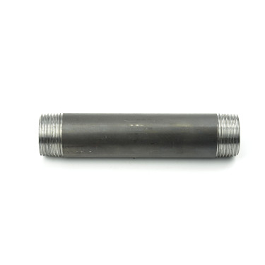Króćce dwustronnie gwintowane czarne 1 1/4" DN 32 Króćce dwustronnie gwintowane czarne 1 1/4" DN 32