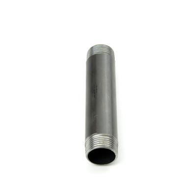 Króćce dwustronnie gwintowane czarne 1 1/4" DN 32 Króćce dwustronnie gwintowane czarne 1 1/4" DN 32