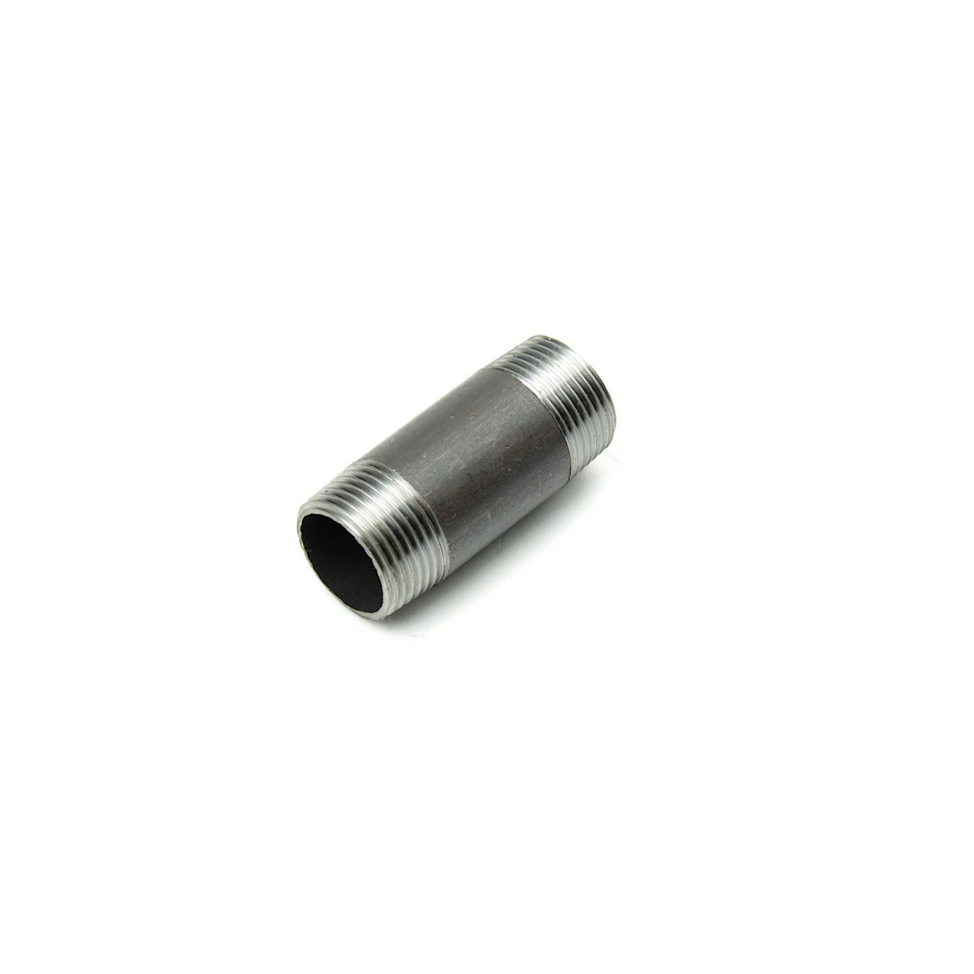 Króćce dwustronnie gwintowane czarne 1 1/2" DN 40 Króćce dwustronnie gwintowane czarne 1 1/2" DN 40