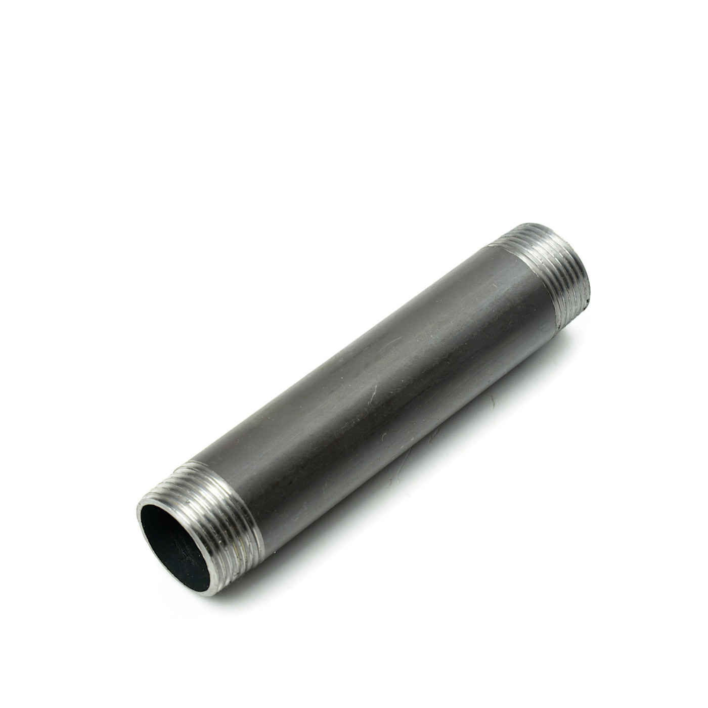 Króćce dwustronnie gwintowane czarne 1 1/2" DN 40 Króćce dwustronnie gwintowane czarne 1 1/2" DN 40