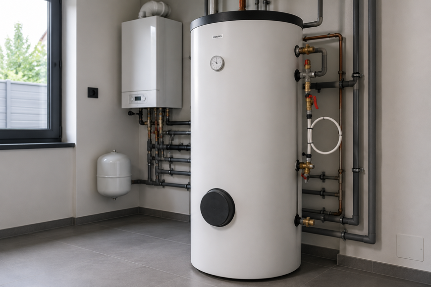 Zasobnik CWU - jak dobrać pojemność do liczby domowników i rodzaju instalacji?